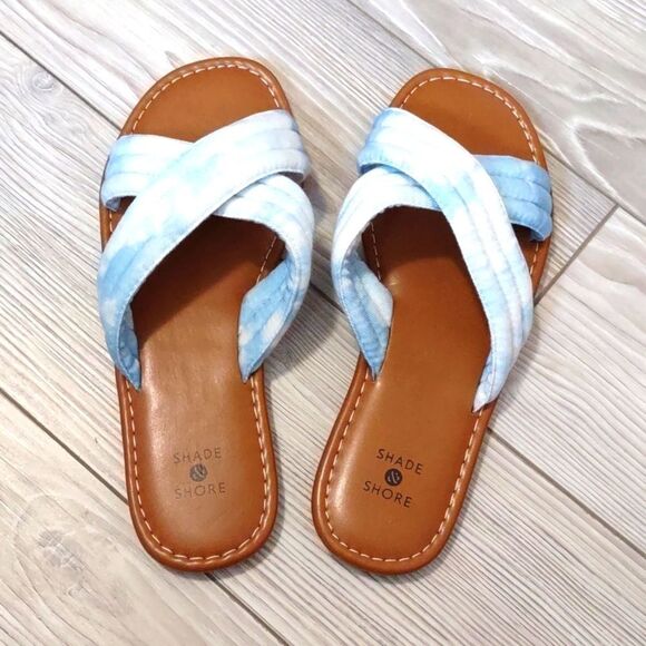 (5-0032)  🔥3/$20🔥  Shade & Shore  Perla Sandals Size 6 - Picture 4 of 11